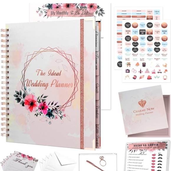 Charmy Now Wedding Planner Book - Picture 1 of 3
